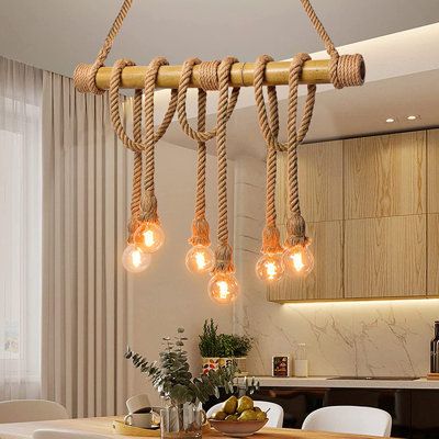Rope Pendant Chandelier
