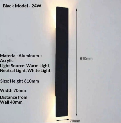 Linear Wall Sconce